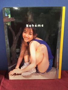 g_t P258 ★桂木萌 写真集『Boheme』★撮影:上野いさむ★ぶんか社★帯なし★1997年10月25日 初版第1刷発行★長期保管現状品★