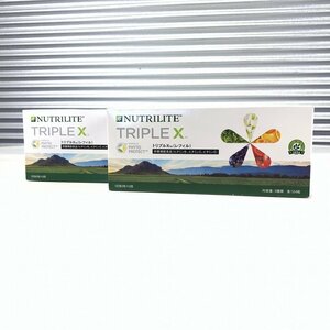 未開封 Amway アムウェイ NUTRILITE ニュートリライト TRIPLE X トリプルＸ レフィル 124粒×3種×2個