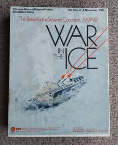 W【オリジナル】(SPI) WAR in The ICE■南極未来戦争(HJ訳)