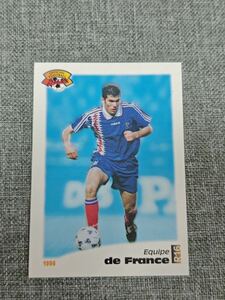 極美品 超レア RC Zidane Onze Mundial France Football 1996 ルーキー ジダン レア サッカー カード