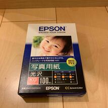 EPSON 写真用紙 [光沢] KG 100枚 KKG100PSKR_画像1