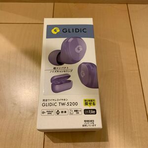 ANC搭載完全ワイヤレスイヤホン GLIDiC TW-5200 GL-TW5200-PU パープル