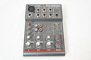 PHONIC AM55 5-INPUT MIC/LINE MIXER 5ch コンパクトミキサー