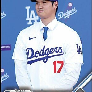 大谷翔平　Shohei Ohtani - 2023 MLB TOPPS NOW　Topps JP 　ドジャース入団会見　5枚セット