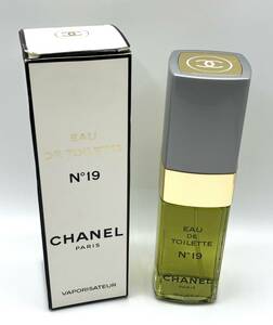 【KT1383】新品同様 シャネル CHANEL NO19 オードトワレ EDT 香水 100ml