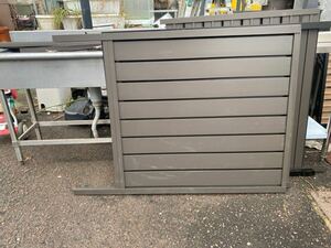 LIXIL aluminium fence AB YS3 type height approximately 94cm width approximately 1m 1 sheets from 