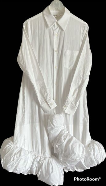 COMME des GARCONS ホワイトシャツドレス