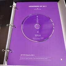 【BTS】 Memories Of 2017 写真集 DVD 5枚組 防弾少年団_画像5