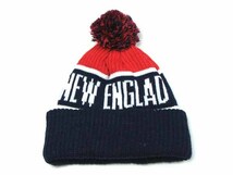 NFL New England Patriots ニューイングランド・ペイトリオッツ ニット帽 フリーサイズ ポンビーニー 【未使用品】 ◆アウトレット◆_画像2