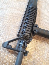 ジャンク　トレポン　PTW 　アッパー　m4 m16 mk18 RAS ris バレル　パーツ　リアサイト　kac knight´aimpoint 　スチール　中古　m4a1_画像7