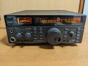 icom ic-820D ジャンク　電源・受信可　部品取り用にいかがですか