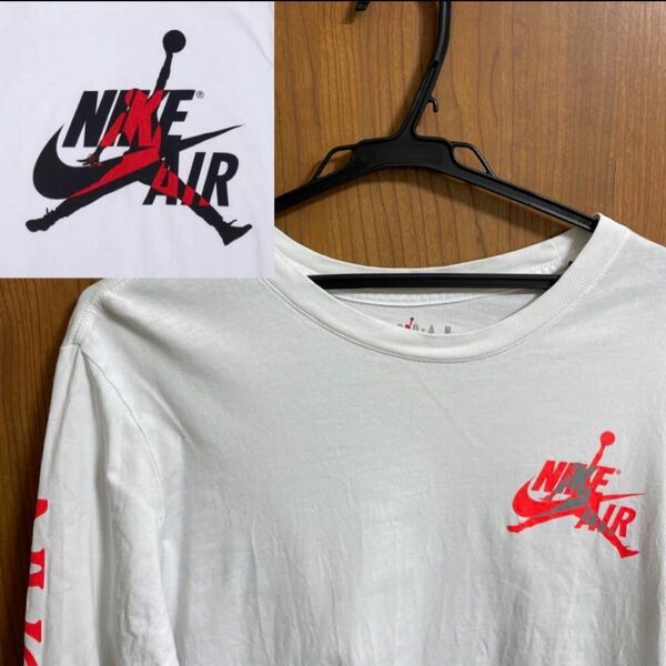 NIKE ロングTシャツ Tシャツカットソー エアジョーダン AIRJORDAN