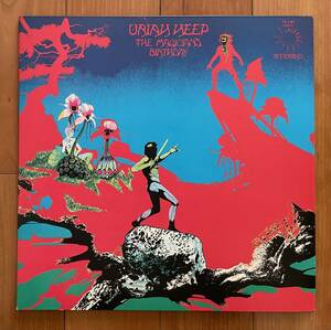 LP 国内盤 ユーライア・ヒープ / THE MAGICIAN'S BIRTHDAY 魔の饗宴 / Uriah Heep ほぼ良品 BRONZE YZ-1-BZ