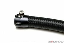 超高品質 AN8 ステン メッシュホース 1m～切り売り SKID RACING 柔軟 耐圧 オイルクーラー 燃料 エンジンオイル スキッドレーシング :63 B1_画像4