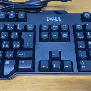 送料無料 デル Model：L100 省スペース USB 純正キーボード PCパーツ DELL 黒 コンパクト設計 モデルL100 日本語配列の画像3