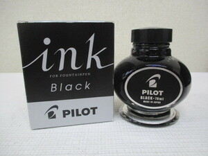 ∀ 4 PILOT ink Black パイロット インク ブラック 黒 検：事務 店舗用品 文房具 筆記用具 万年筆インク未使用品 保管品