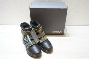 【OR33.O】未使用 保管品 ecco ECCO EXOSTRIKE KIDS エコー 子供靴 ブーツ EU32/US1/UK13.5-1/CN200 GORE-TEX ゴアテックス