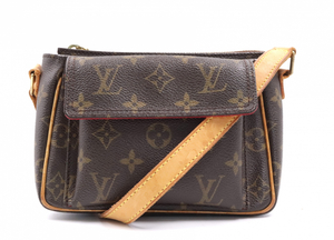 【ト長】LOUIS VUITTON ルイヴィトン ショルダーバッグ モノグラム ヴィバシテPM M51165 ミニ ポシェット IC114IOB66