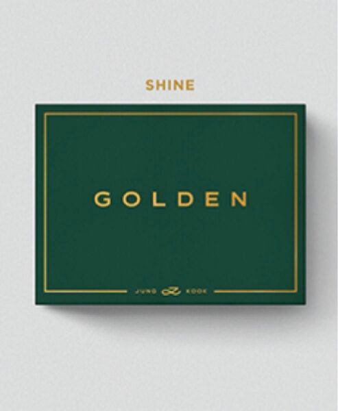 BTS JUNGKOOK ジョングク GOLDEN ゴールデン 新品 未開封 SHINE シャイン 緑