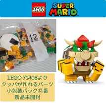 新品未開封品 レゴ LEGO 71408 ピーチ城より クッパのみ_画像1