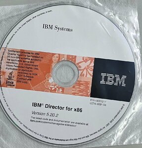 2YXS986★現状品★IBM Systems Director ソフトウェア Version 5.20.2 for x86