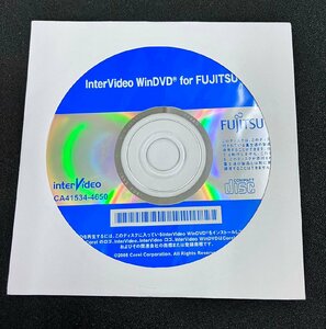 2YXS1090★現状・未開封品★ 富士通/Fujitsu InterVideo WinDVD CA41534-4650