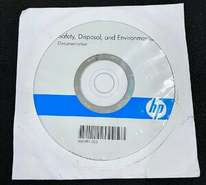 2YXS1164★現状・未開封品★HP Safety, Disposal, Environmental ドキュメンテーション　