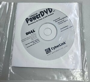 2YXS1036★現状・未開封品★DELL cyberlink PowerDVD Software 4.0
