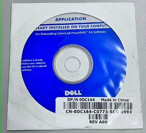 2YXS1034★現状品★Dell アプリケーション for Reinstalling CyberLink PowerDVD 5.5 Software