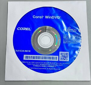 2YXS1080* present condition goods *FUJITSU Corel WinDVD disk 