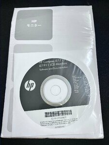 2YXS1149★現状・未開封品★HP Compaq LE1711/LE1911 LCD モニター ソフトウェア＆ドキュメンテーション