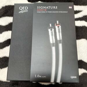 QED　SIGNATURE　AUDIO40　１m