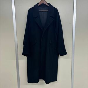 定価 7.5万円 SOPH チェスター コート JKT ブラック ジャケット ソフ ソフネット ロング トレンチ チェスターコート FCRB UE sophnet