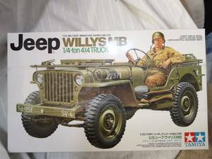 送料無料　未組立　1/35 タミヤミリタリーNO219 　田宮　Jeep ウィリスMB ドライバー1名　