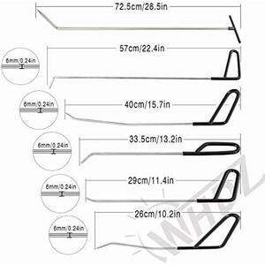 【在庫限り】 WHDZ 車 デントリペアツールセット 車の凹み直し デントリペア ツール 押し出す 車 へこみ 修理 作業 車の凹修復の道具 板金