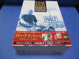 DVD スティーブ・マックィーン DVDコレクションBOX ( ディスク傷あり ) 大脱走のみ未開封