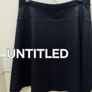 UNTITLED Untitled skirt black M