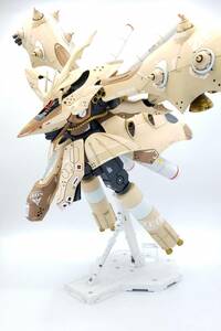 ★☆ 1/144　HGUC『ナイチンゲール 』 オリジナルカスタム 完成品（改修・改造／塗装済み＋デカール／アクションベース付属）☆★