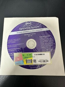 ●新品/正規品 Dell Windows 10 Pro 64bit DVD OS インストール ディスク●windows 10プロダクトキー付 認証保証●