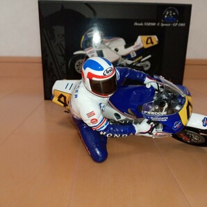 ミニチャンプス 1/12 HONDA NSR500 ロスマンズ＆フレディスペンサーの画像3