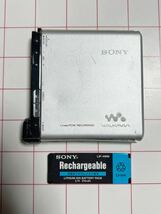 SONY ★ MD ★ ウォークマン ★ プレーヤー ★Hi MD WALKMAN ★ MZーRH1 ★ 動作未確認　ジャンク扱い★ ソニー walkman _画像1