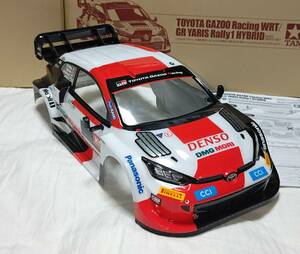 1/10RC トヨタ ガズー レーシング WRT/GR ヤリス ラリー1 ハイブリッド （TT-02シャーシ） 58716　ボディのみ