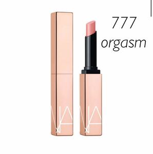 送料無料 新品 NARS アフターグロー　センシュアルシャイン　リップスティック 777 オーガズム orgasm ナーズ