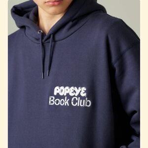 POPEYE BOOK CLUB Hoodie / Navy ポパイ フーディー