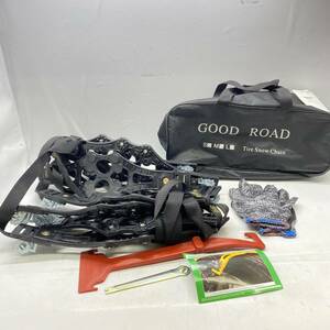 送料無料g27671 タイヤチェーン GOOD ROAD tire snow chain 非金属タイヤチェーン 未使用品