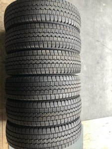 DUNLOP【195/85R15 113/111L LT】★バリ山6本セット ★ 条件付き送料無料 K89