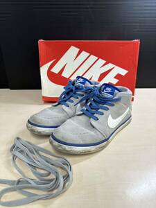 NIKE ナイキ SUKETO 2 MID LEATHER 654488 014 レディース スニーカー 25.5cm 靴 グレー 灰色