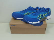 新品 asics WINJOB CP212AC 安全靴　アシックス シューズ ブルー 26.5cm 作業靴_画像1