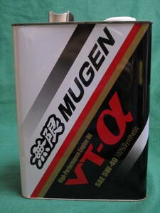無限 MUGEN Hi-Performance Oil VT-α 90000-XYC-5W40 5W-40 4L（管理No.3）