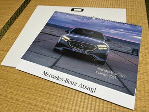 非売品 メルセデスベンツ 大判カレンダー 壁掛けカレンダー 令和6年 Mercedes Benz